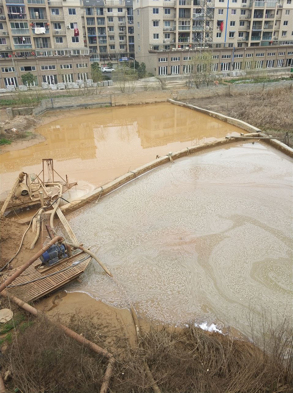 吉木萨尔沉淀池淤泥清理-厂区废水池淤泥清淤