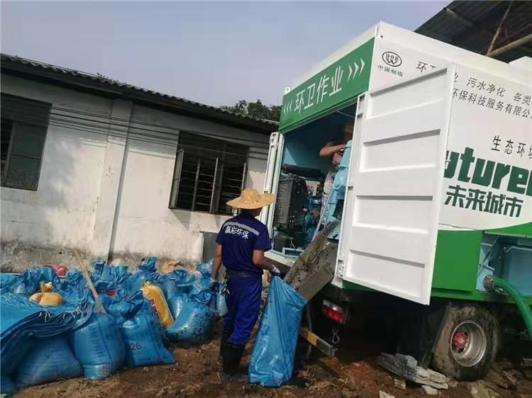 吉木萨尔工业污泥压干处理